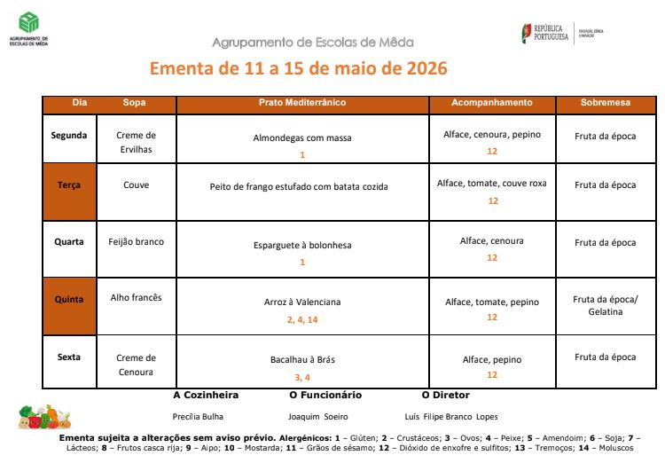 11 a 15 de maio