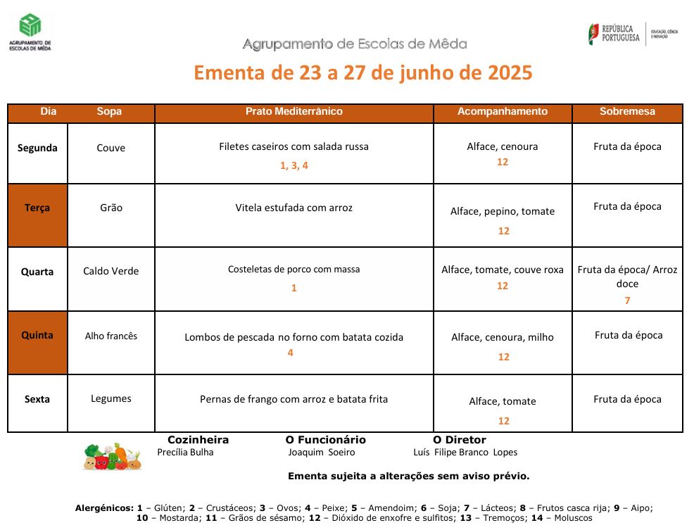 23 a 27 junho